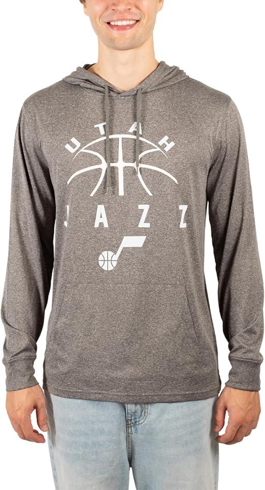 Ultra Game NBA Utah Jazz Men’s Super Soft Lightweight Pullover Hoodie Sweatshirt|Utah Jazz - UltraGameShop