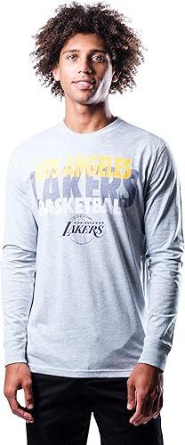 Ultra Game NBA Los Angeles Lakers Men's Super Soft Supreme Long Sleeve T-Shirt|Los Angeles Lakers - UltraGameShop