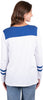 Ultra Game NFL Buffalo Bills Womens Super Soft Raglan Vintage Baseball T-Shirt|Buffalo Bills