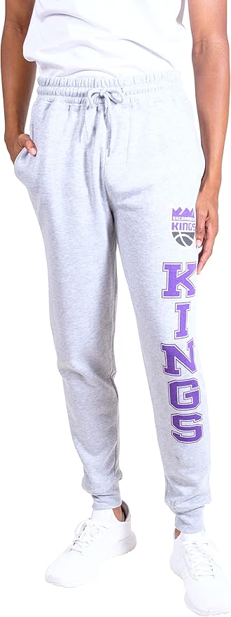 Ultra Game NBA Sacramento Kings Men's Super Soft Game Day Jogger Sweatpants|Sacramento Kings - UltraGameShop