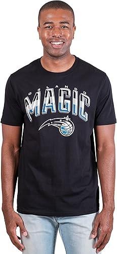 Ultra Game Men's NBA Orlando Magic Arched Plexi Short Sleeve T-Shirt|Orlando Magic - UltraGameShop