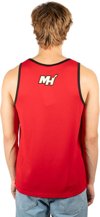 Ultra Game NBA Miami Heat Tank Top Mesh Sleeveless Muscle T-Shirt|Miami Heat - UltraGameShop