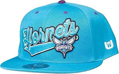 Ultra Game Adults Charlotte Hornets Snap Back 3D Embroidered Team Logo Baseball Cap Hat |Charlotte Hornets - UltraGameShop