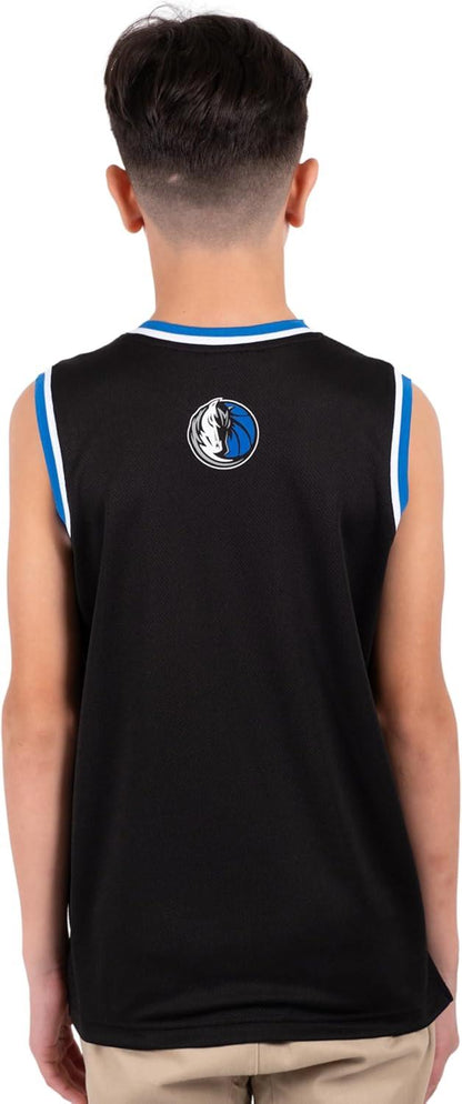 Ultra Game NBA Dallas Mavericks Boys Sleeveless Mesh Tank Top Muscle T-Shirt|Dallas Mavericks - UltraGameShop