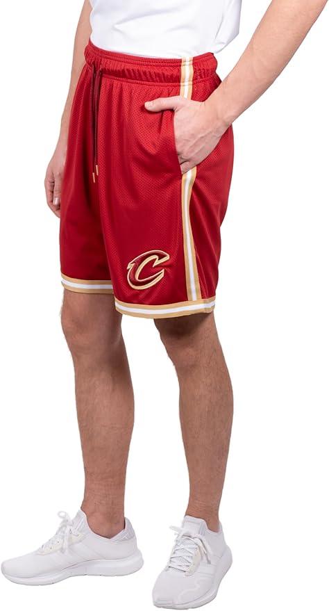 Ultra Game NBA Cleveland Cavaliers Official Men's Slam Active Basketball Training Shorts|Cleveland Cavaliers - UltraGameShop