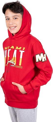 Ultra Game NBA Miami Heat Boys MVP Super Soft Pullover Hoodie Sweatshirt|Miami Heat - UltraGameShop