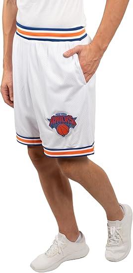 Ultra Game NBA New York Knicks Official Men's Showtime Active Basketball Training Shorts|New York Knicks - UltraGameShop