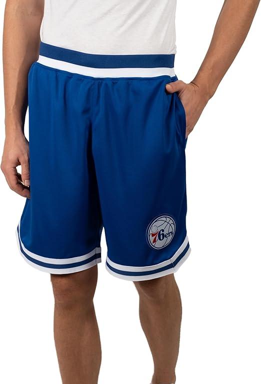 Ultra Game NBA Philadelphia 76ers Official Men's Supreme Active Basketball Training Shorts|Philadelphia 76ers - UltraGameShop