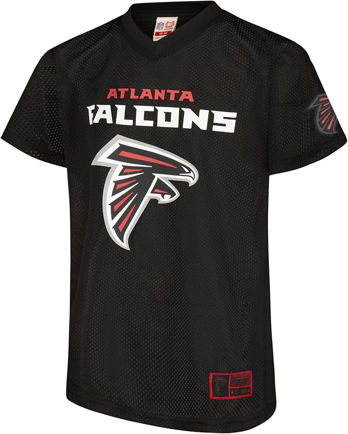 Ultra Game Youth NFL Official Super Soft Supreme Jersey Shirt|Atlanta Falcons