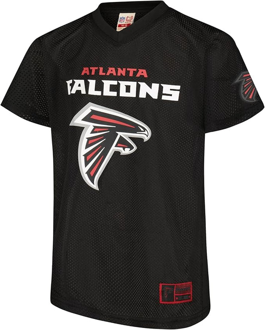 Ultra Game Youth NFL Official Super Soft Supreme Jersey Shirt|Atlanta Falcons