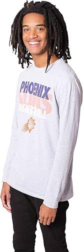 Ultra Game NBA Phoenix Suns Men's Super Soft Supreme Long Sleeve T-Shirt|Phoenix Suns - UltraGameShop