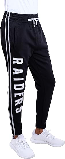 NFL Official Adults Super Soft Game Day Jogger Sweatpants - Unisex|Las Vegas Raiders