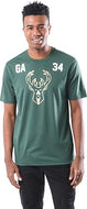 Ultra Game NBA Milwaukee Bucks - Giannis Antetokounmpo Men's Players Quick Dry Active T-Shirt|Milwaukee Bucks - Giannis Antetokounmpo - UltraGameShop
