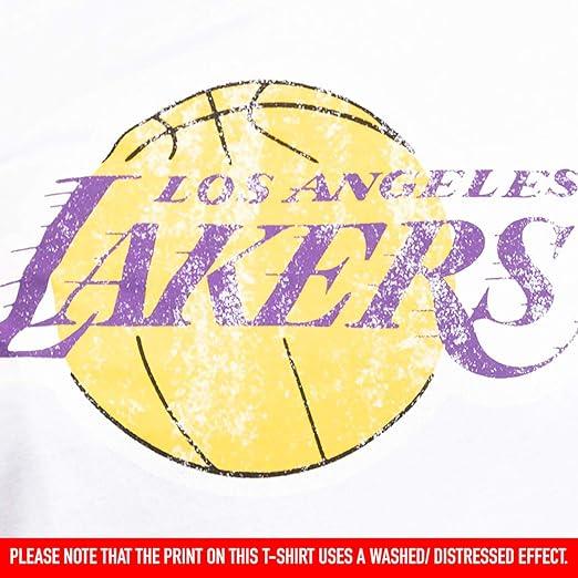 Ultra Game Women's Los Angeles Lakers NBA Soft Vintage Jersey Tee | Los Angeles Lakers - UltraGameShop