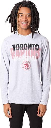 Ultra Game NBA Toronto Raptors Men's Super Soft Supreme Long Sleeve T-Shirt|Toronto Raptors - UltraGameShop