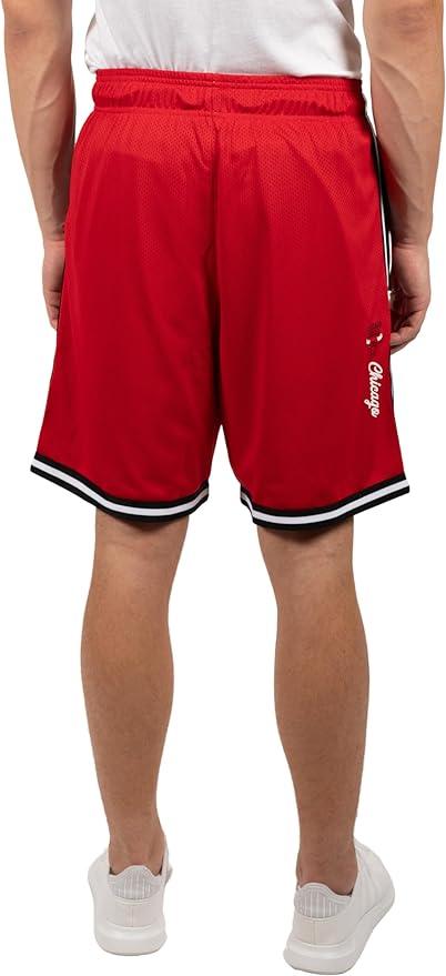 Ultra Game NBA Chicago Bulls Official Men's Slam Active Basketball Training Shorts|Chicago Bulls - UltraGameShop