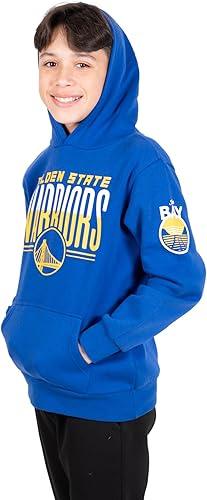 Ultra Game NBA Golden State Warriors Boys MVP Super Soft Pullover Hoodie Sweatshirt|Golden State Warriors - UltraGameShop