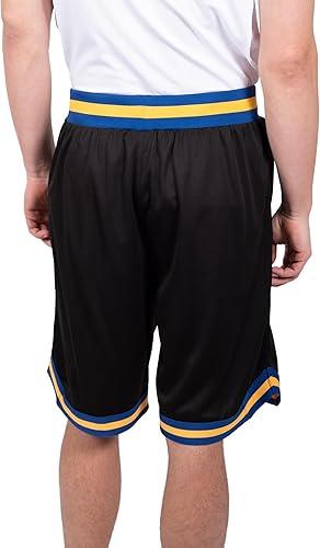 Ultra Game NBA Golden State Warriors Men's Active Knit Basketball Training Shorts|Golden State Warriors - UltraGameShop