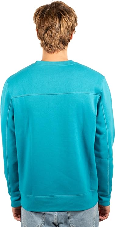 Ultra Game NFL Miami Dolphins Men's Super Soft Ultimate Crew Neck Sweatshirt|Miami Dolphins - UltraGameShop