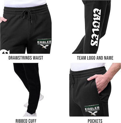 Ultra Game Men's NFL Official Super Soft Game Day Jogger Sweatpants|Las Vegas Raiders