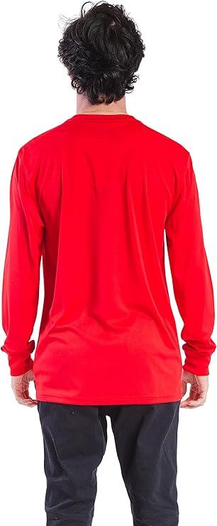 Ultra Game NBA Houston Rockets Men's Super Soft Game Day Long Sleeve T-Shirt |Houston Rockets - UltraGameShop