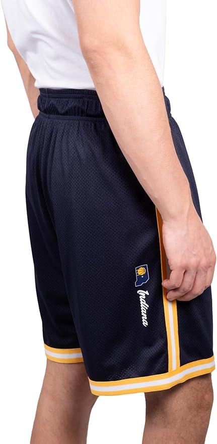 Ultra Game NBA Indiana Pacers Official Men's Slam Active Basketball Training Shorts|Indiana Pacers - UltraGameShop