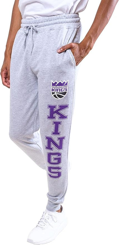 Ultra Game NBA Sacramento Kings Men's Super Soft Game Day Jogger Sweatpants|Sacramento Kings - UltraGameShop