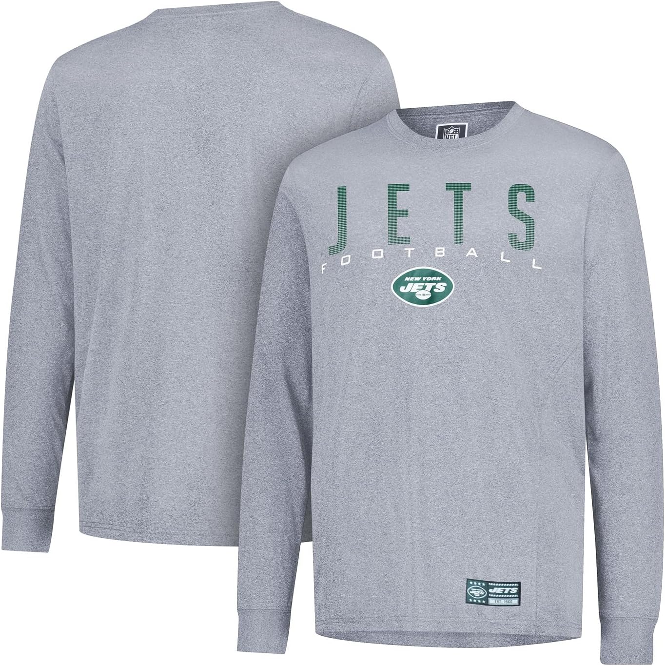 NFL Official Adults Super Soft Game Day Long Sleeve T-Shirt - Unisex|New York Jets