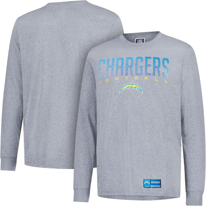 Ultra Game Men's NFL Official Super Soft Game Day Long Sleeve T-Shirt, Los Angeles Chargers|Los Angeles Chargers