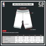 Ultra Game NBA Official Men's Active Knit Basketball Training Shorts - Unisex, Chicago Bulls, Black|Chicago Bulls