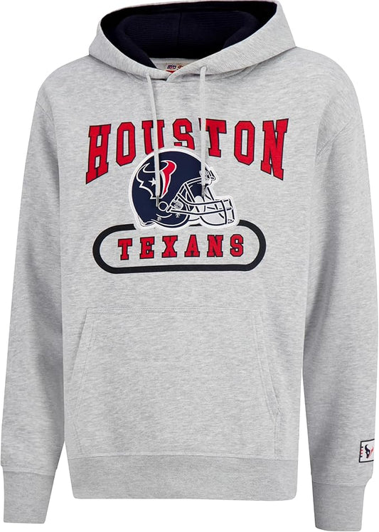 Ultra Game NFL Official Adults Unisex Super Soft Beast Mode Hoodie Sweatshirt, Houston Texans|Houston Texans