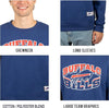 Ultra Game NFL New York Giants Men's Super Soft Ultimate Crew Neck Sweatshirt|New York Giants