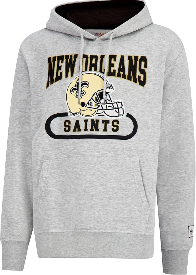 Ultra Game NFL Official Adults Unisex Super Soft Beast Mode Hoodie Sweatshirt, New Orleans Saints|New Orleans Saints