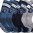 Ultra Game NBA Men's Minnesota Timberwolves Cushioned Secure Fit Team Crew Socks - 3 Pack| Minnesota Timberwolves - UltraGameShop