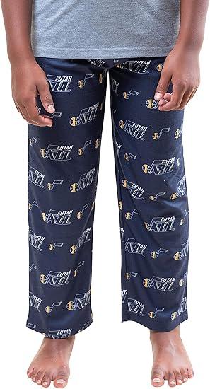 Ultra Game NBA Utah Jazz Boys 2 Piece Tee Shirt & Lounge Pants Pajama Set| Utah Jazz - UltraGameShop