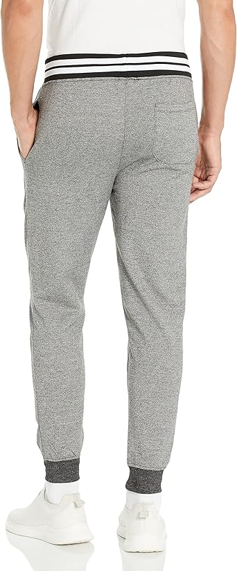 Ultra Game NBA Official Men‚ Super Soft Game Day Jogger Sweatpants - Unisex, San Antonio Spurs, Black Marl|San Antonio Spurs