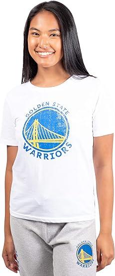 Ultra Game Women's Golden State Warriors NBA Soft Vintage Jersey Tee | Golden State Warriors - UltraGameShop