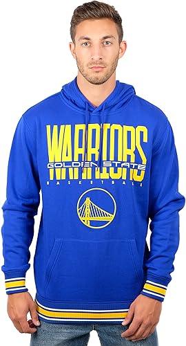 Ultra Game Men's NBA Golden State Warriors Focused Pullover Fleece Hoodie Sweatshirt|Golden State Warriors - UltraGameShop