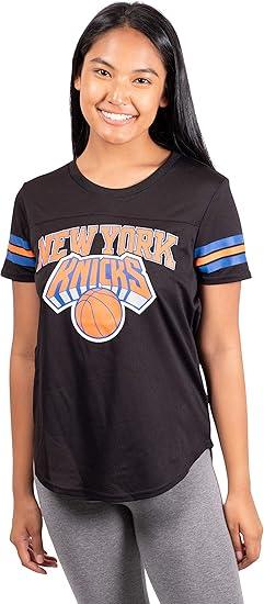 Ultra Game NBA Women's New York Knicks Soft Mesh T-Shirt | New York Knicks - UltraGameShop