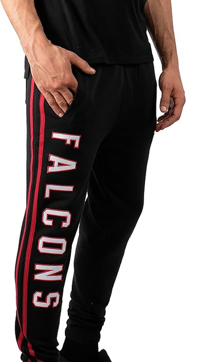 Ultra Game NFL Atlanta Falcons Men's Active Super Soft Game Day Jogger Sweatpants|Atlanta Falcons - UltraGameShop