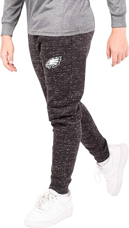 NFL Official Youth Super Soft Supreme Jogger Sweatpants|Philadelphia Eagles