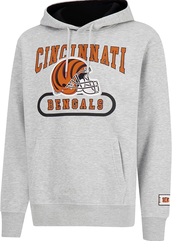 Ultra Game NFL Official Adults Unisex Super Soft Beast Mode Hoodie Sweatshirt, Cincinnati Bengals|Cincinnati Bengals