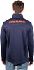Ultra Game Men's Quarter-Zip Fleece Pullover Sweatshirt with Zipper Pockets Chicago Bears