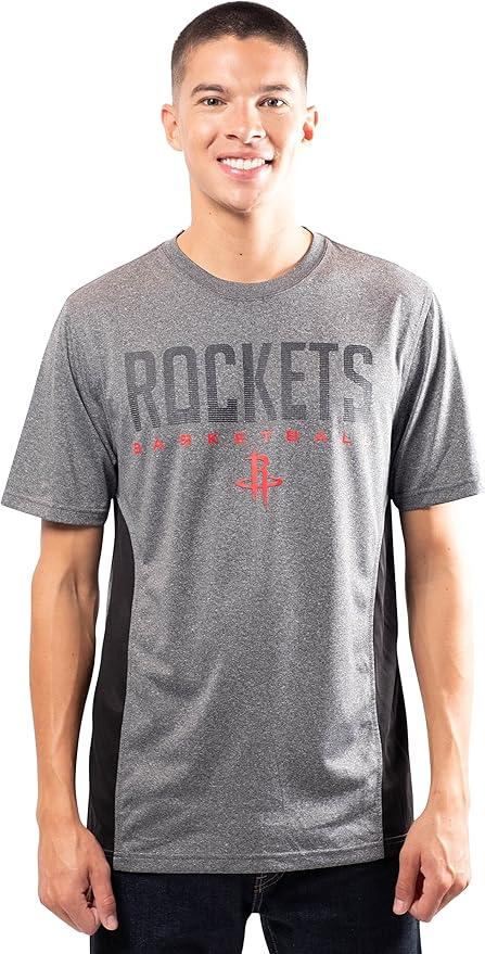 Ultra Game NBA Houston Rockets Men’s Super Soft Supreme T-Shirt|Houston Rockets - UltraGameShop