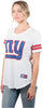 NFL New York Giants Women's Varsity Stripe Tee|New York Giants