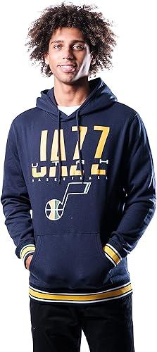 Ultra Game Men's NBA Utah Jazz Focused Pullover Fleece Hoodie Sweatshirt|Utah Jazz - UltraGameShop