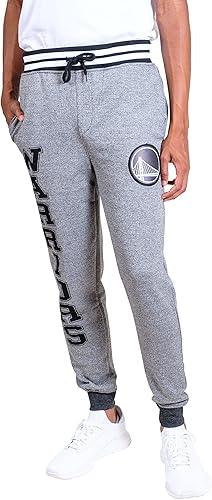 Ultra Game NBA Golden State Warriors Official Men's Super Soft Game Day Jogger Sweatpants|Golden State Warriors - UltraGameShop