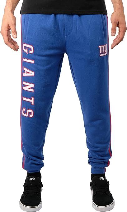 Ultra Game NFL New York Giants Men's Basic Jogger|New York Giants - UltraGameShop