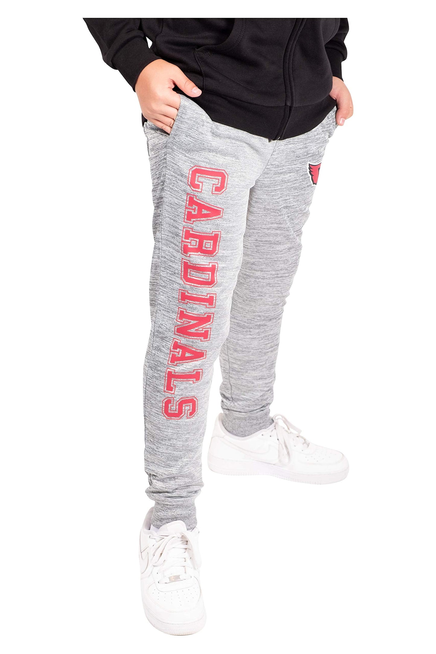 Ultra Game NFL Official Youth Super Soft Game Day Jogger Sweatpants, Arizona Cardinals|Arizona Cardinals