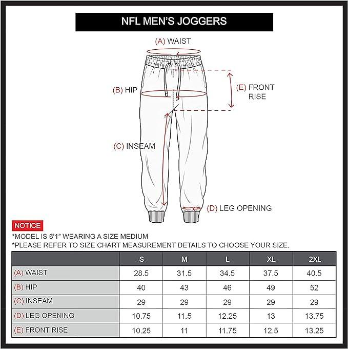 Ultra Game NFL New England Patriots Men's Basic Jogger|New England Patriots - UltraGameShop